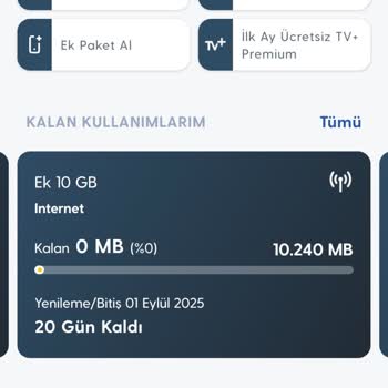 İnternet Paylaşımıyla Paketim Hızla Tükeniyor Nedenini Öğrenmek İstiyorum