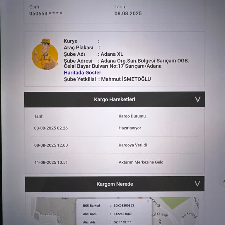 Sürekli Geciken Kargo Ve Yetersiz Müşteri Hizmeti