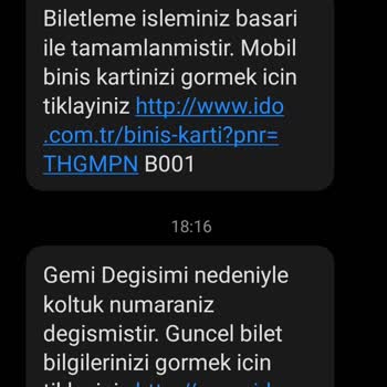Seçtiğimiz Koltuklar Değiştirildi, Havasız Feribotta Mağdur Edildik