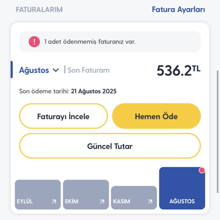 Taahhütlü Kampanyada İlk Faturam Beklenenden Yüksek Geldi