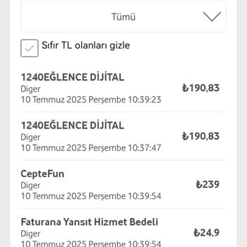 Onaysız Mobil Abonelik Ücretleri Faturama Yansıtıldı