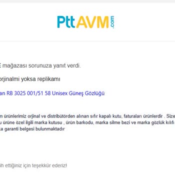 Satın Aldığım Güneş Gözlüğü Sahte Çıktı, Mağazadan Yanıt Alamıyorum