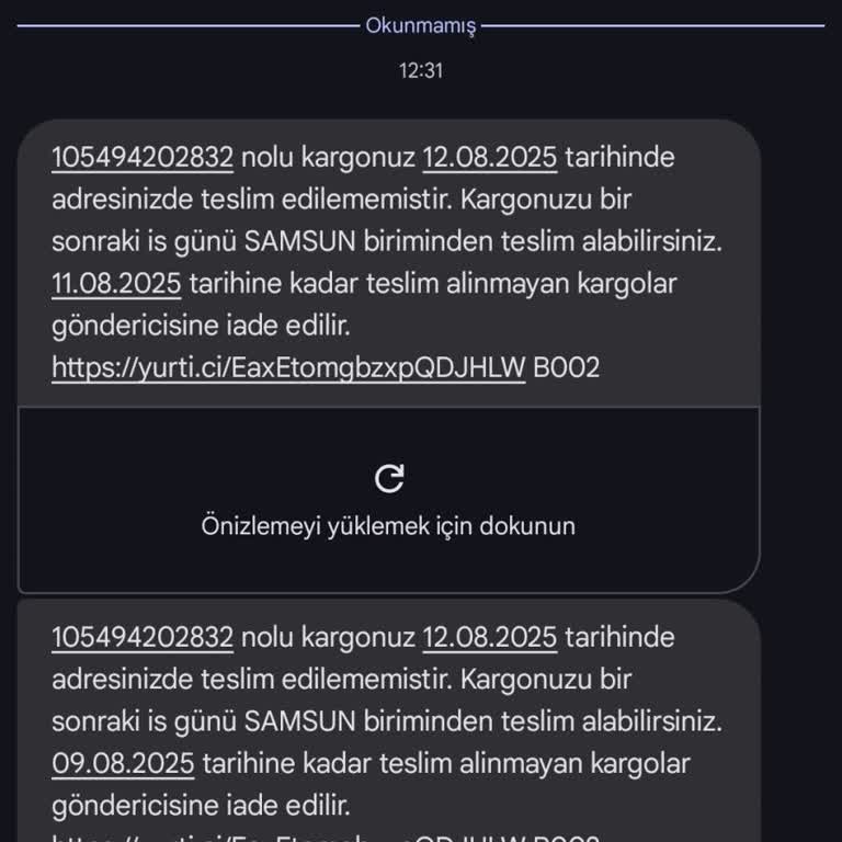 Yurtiçi Kargom Yanlış Birime Teslim Edildi, Teslimat Sürekli Erteleniyor