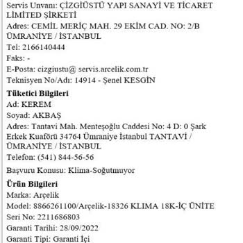 Arızalı Klima İçin Çözüm Bulunamıyor, Mağduriyet Devam Ediyor