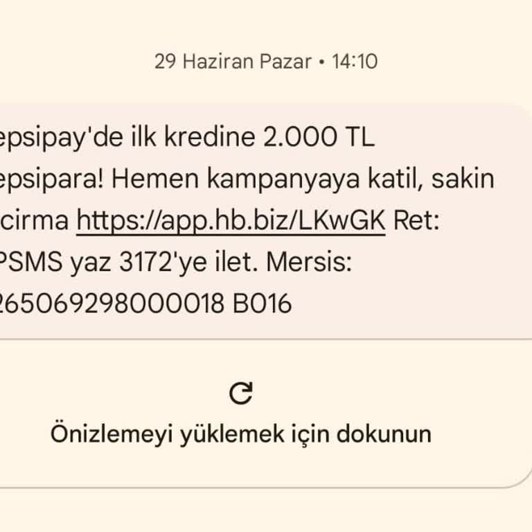 Kampanya Koşullarına Uygun Kredi Kullanmama Rağmen Hepsipara Yüklenmedi