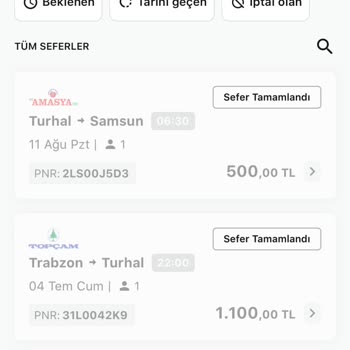 İptal Edilen Otobüs Bileti İçin Para İadem Yapılmadı