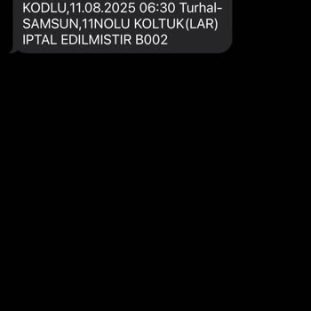 İptal Edilen Otobüs Bileti İçin Para İadem Yapılmadı