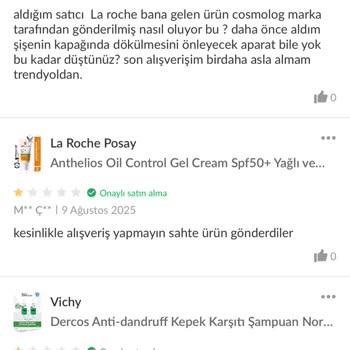 Yanlış Satıcıdan Gönderilen Ürün Güvenimi Zedeledi