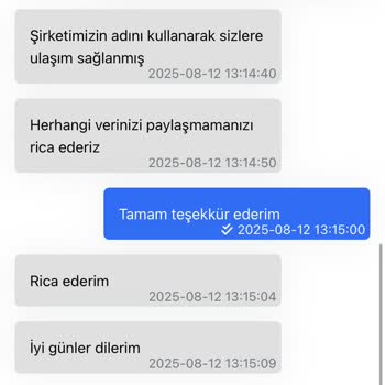 Başvurum Sonrası Bilgilerim İzinsiz Kullanıldı, Mağdur Edildim