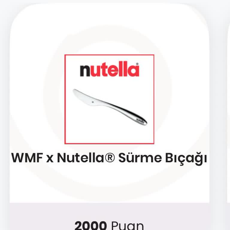 Nutella Uygulamasında Hediye Puanla Sipariş Verilemiyor, Sürekli Stok Hatası Alıyorum