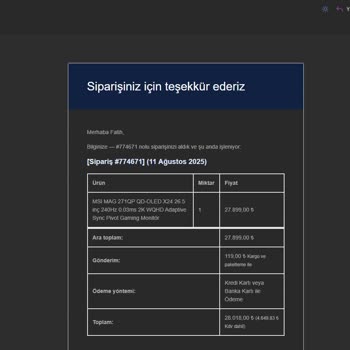 Satın Aldığım Monitörün Fiyatı Hemen Düştü, Fiyat Farkı İadesi Ve Kargo Ücreti Mağduriyeti