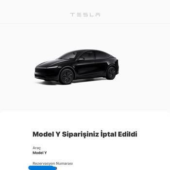 Tesla Türkiye'den İptal Edilen Araç Siparişi Sonrası Ücret İadesi Yapılmıyor, İletişim Sağlanamıyor