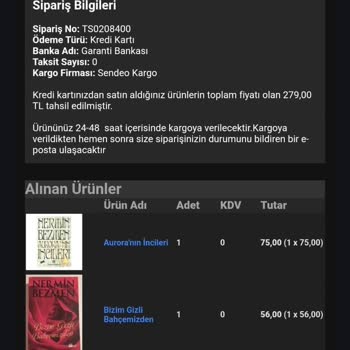 Siparişim Gönderilmedi, İletişim Kurulamıyor