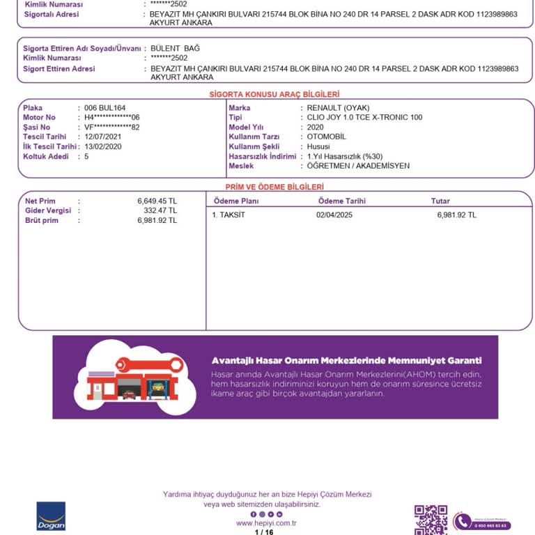 Yetkili Serviste Cam Değişimi İçin Ek Ücret Talebi Ve Mağduriyet