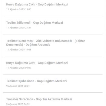Kargom Teslim Edilmeden Depoya İade Edildi Bilgilendirme Yapılmadı