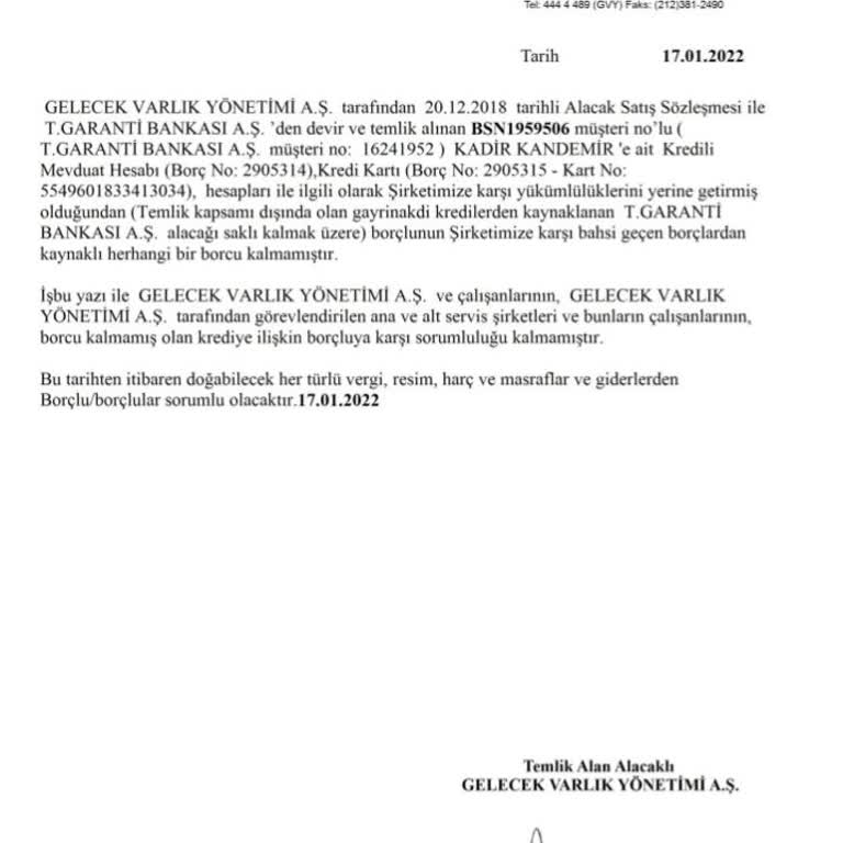 Yıllar Önce Ödenen Kart Borcu Hâlâ Silinmedi, Mağduriyetim Giderilmiyor