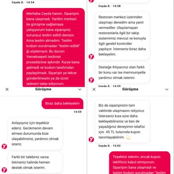 Siparişim Teslim Edilmeden Teslim Edildi Olarak İşaretlendi Ücret İadem Yapılmıyor