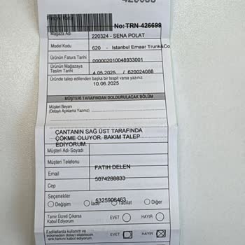 Samsonite Çantamda Sürekli Çökme Sorunu Ve Çözüm Alamama Mağduriyeti