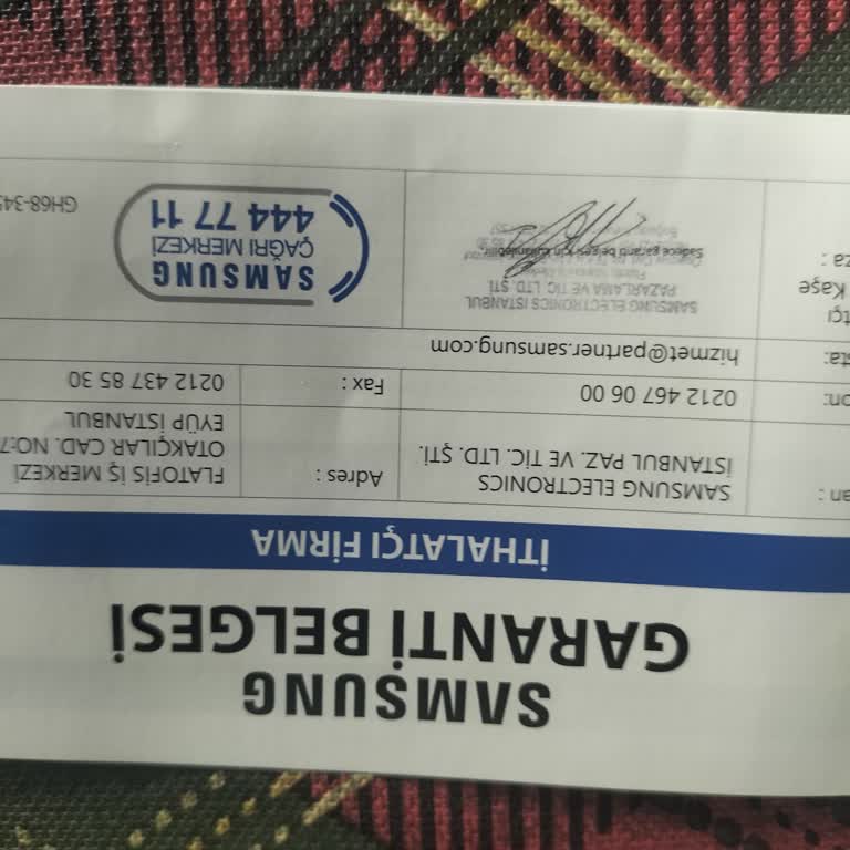 Samsung Servisinde Garanti Hakkım Yok Sayıldı, Yüksek Ücret Talep Edildi