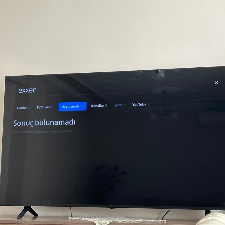 Philips Android TV’de Exxen Uygulaması Sorunu Ve Destek Eksikliği