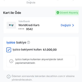 Iyzico Bakiyesi İle Ödeme Sorunu Ve Yetersiz Müşteri Hizmeti