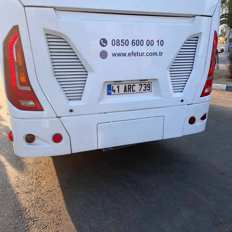 Efetur İle Rötar, Bozuk Araç Ve Tekli Koltuk Mağduriyeti Yaşadım