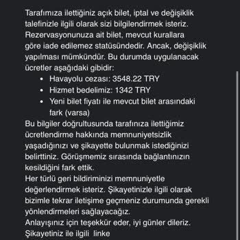 Web Sitesinde İptal Hakkı Varken Çağrı Merkezi Ve Mailde Retle Karşılaştım