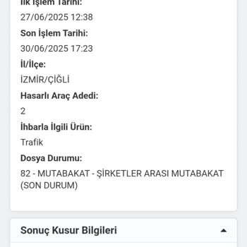 Hasar Ödemesi Gecikiyor, Bilgi Alamıyorum