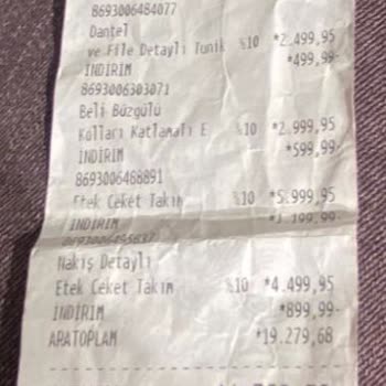 Satın Alınan Etek Ceket Takımında Yıkama Sonrası Kısalma Sorunu