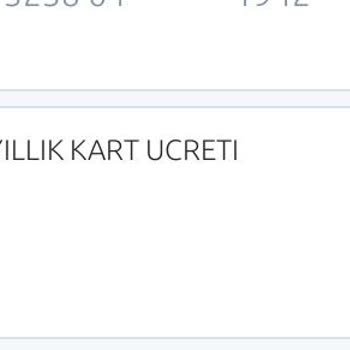 Yıllık Kart Aidatının Tam İadesi Talebi Ve Geçen Yıla Göre Farklı Uygulama