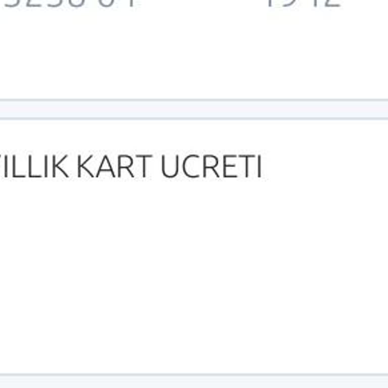 Yıllık Kart Aidatının Tam İadesi Talebi Ve Geçen Yıla Göre Farklı Uygulama