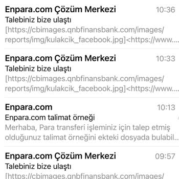 Enpara Bakiyemin Aktarımı Ve İlişik Kesilmesinde Yaşanan İletişim Ve Çözüm Eksikliği