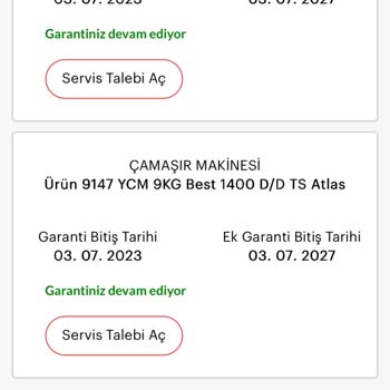 Yeni Cihazımın Uzatma Garantisi Sistemde Görünmüyor Çözüm Sunulmuyor
