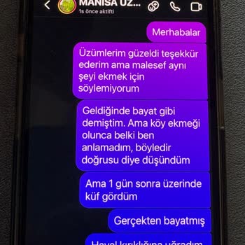 Küflenen Ekmek Ve İlgisiz Müşteri Hizmeti Nedeniyle Mağduriyet