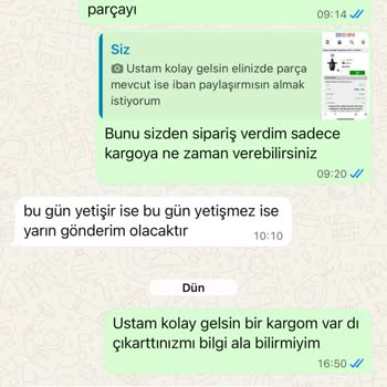 Siparişim Kargoya Verilmiyor, İletişime Yanıt Alamıyorum
