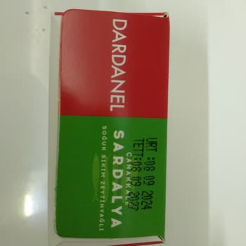 Dardanel Sardalya Konservesinde Balık Yumurtasıyla Karşılaştım Ürün Değişimi İstiyorum