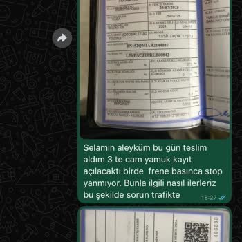 Yeni Alınan Motorda Güvenlik Sorunları Ve Servis Mağduriyeti