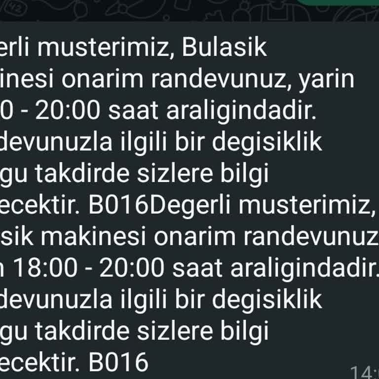 Siemens Servis Randevusu İki Kez Aksadı Mağduriyetim Giderilmedi