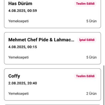 Yemeksepeti İptal Edilen Siparişin İadesi 10 Gündür Yapılmadı!