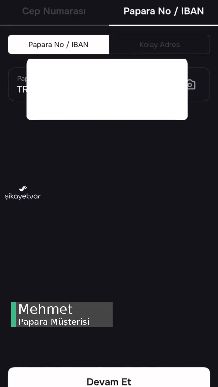 Papara Para Gönderme Sıkıntısı videonun kapak resmi