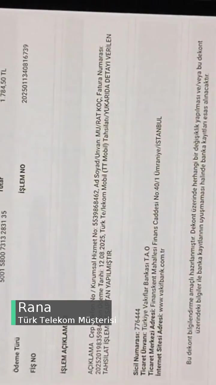 Türk Telekom Faturamın İadesi İstiyorum videonun kapak resmi