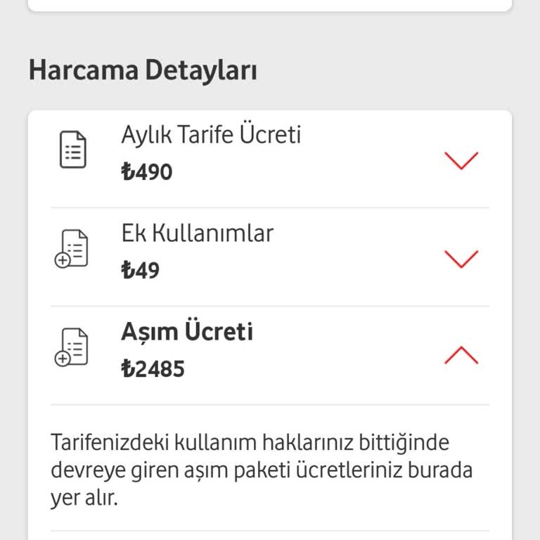 Beklenmedik Yüksek Aşım Ücretleriyle Mağdur Edildim, Çözüm Bekliyorum
