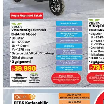 Satın Aldığım Volta Elektrikli Motor 15 Gün İçinde Teslim Edilmedi, Müşteri Hizmetlerine Ulaşılamıyor