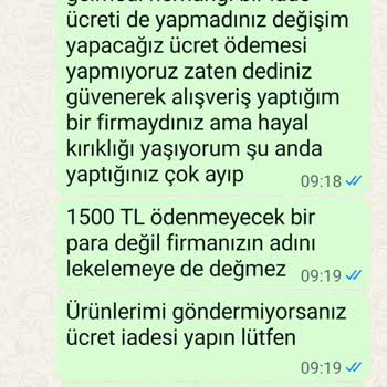 Değişim Talebim Kabul Edildiği Halde Ürünlerim Ya Da Param İade Edilmedi