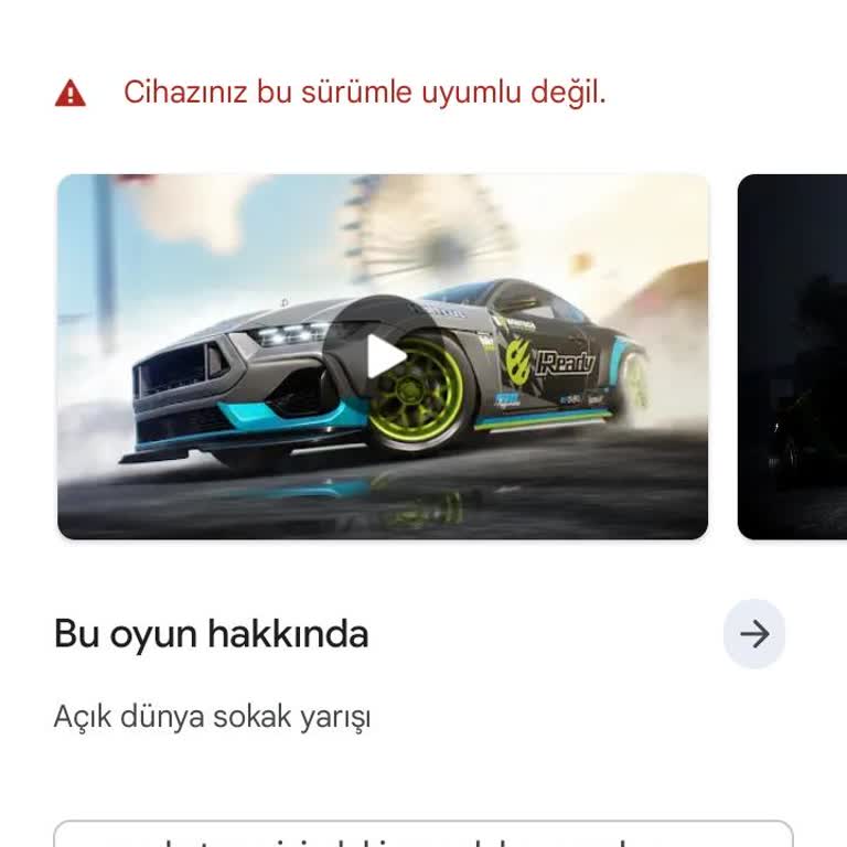 Samsung M12 İle Carx Street Oyununa Erişim Sorunu Ve Destek Talebi
