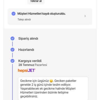 Kedi Kumu Siparişim Kayboldu Müşteri Hizmetleri Çözüm Sunmuyor