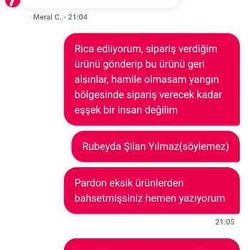 Eksik Ve Yanlış Gelen Siparişe Çözüm Bulamıyorum