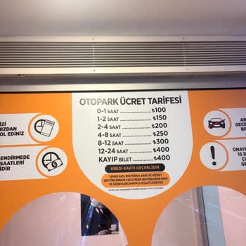 Armoni Park AVM Otopark Ücretlendirmesi Ve Bilgilendirme Eksikliği