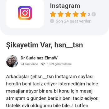Instagramda Özel Hayatımın Gizliliği İhlal Edildi