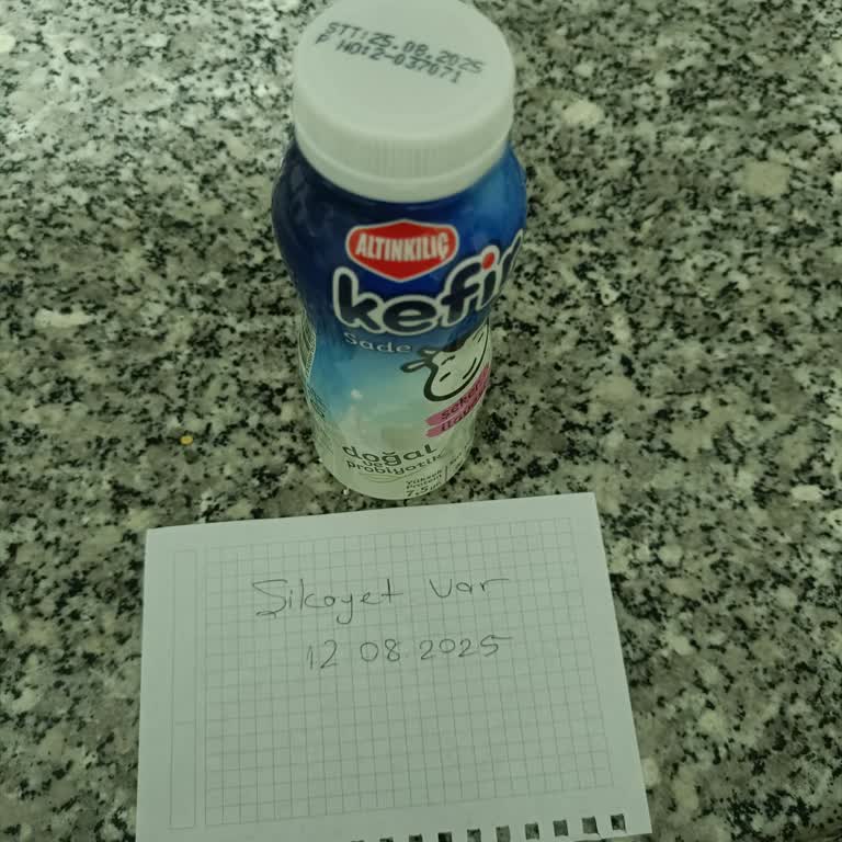 Kefir Kapağı Açılır Açılmaz Fışkırdı Evim Kefir Oldu